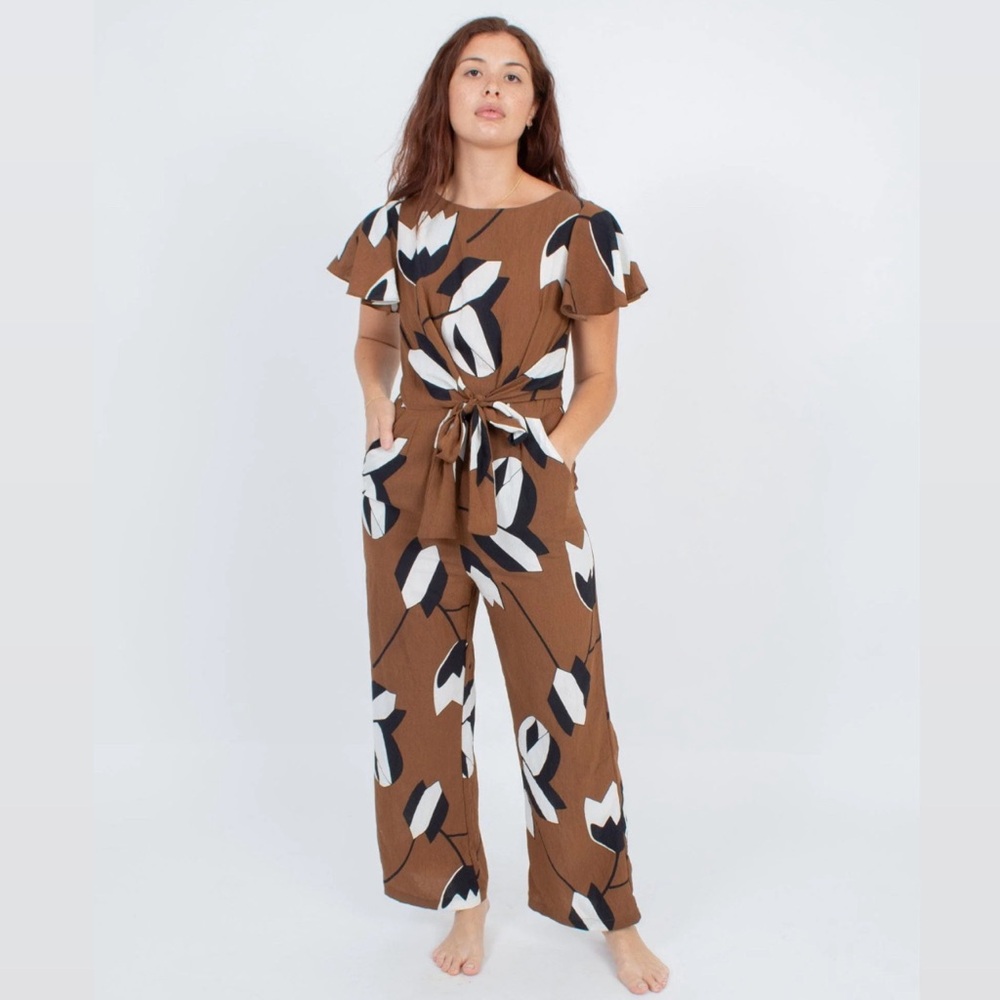 NWOT Eva Franco Miranda Jumpsuit - Size 2 - Picture 4 of 11